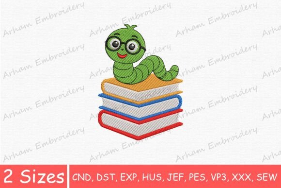 Download Cute Caterpillar Reading Book - Cute Collection