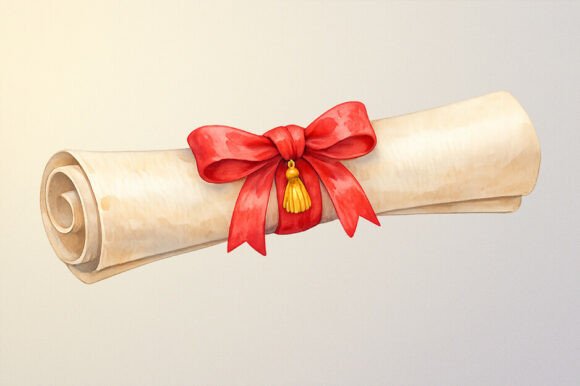 Download Graduation Diploma Scroll PNG Clipart - Diploma Collection
