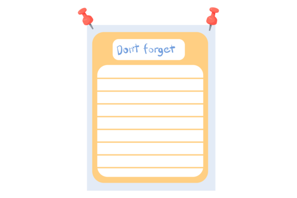 Download Cute Memo Note Template. Do Not Forget S - Cute Collection