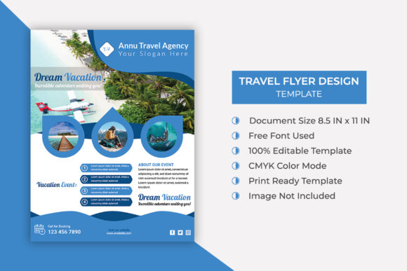 Download Creative Travel Flyer Template Design - Creative Collection