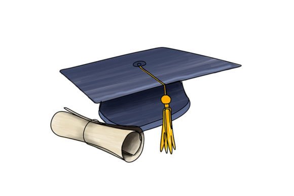 Download Graduation Cap and Diploma - Diploma Collection