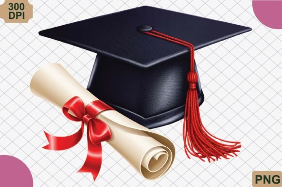 Download Graduation Cap with Diploma PNG - Diploma Collection